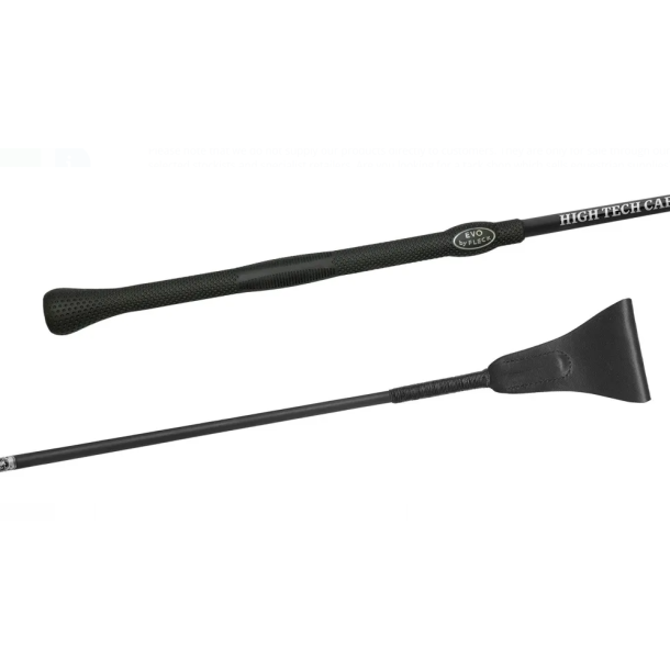 Sort Fleck Carbon Ultralight springpisk med ergonomisk EVO-greb