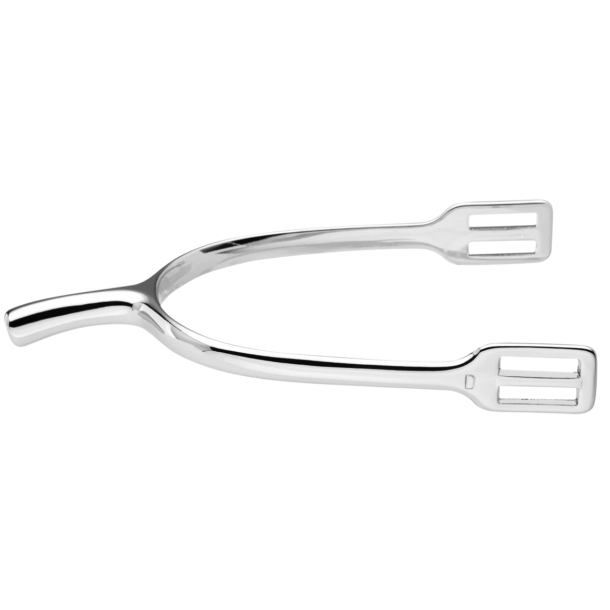 HS Damesporer - Neverrust chrome plated, 30 mm flat