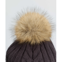 LeMieux Heritage Beanie cocoa strikhue