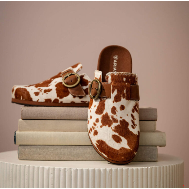 Ariat Country mule Cow Hair on