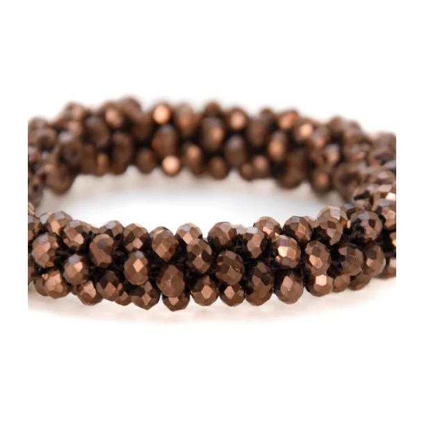 Chocolate BellinOxx Dalera h�rpynt med imitationskrystaller