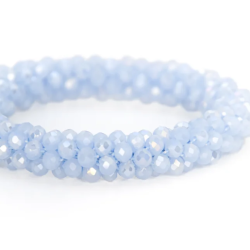 Lysebl�t BellinOxx Dalera h�rpynt med perler