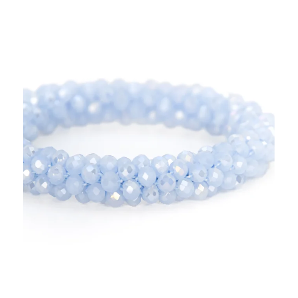 Lysebl�t BellinOxx Dalera h�rpynt med perler