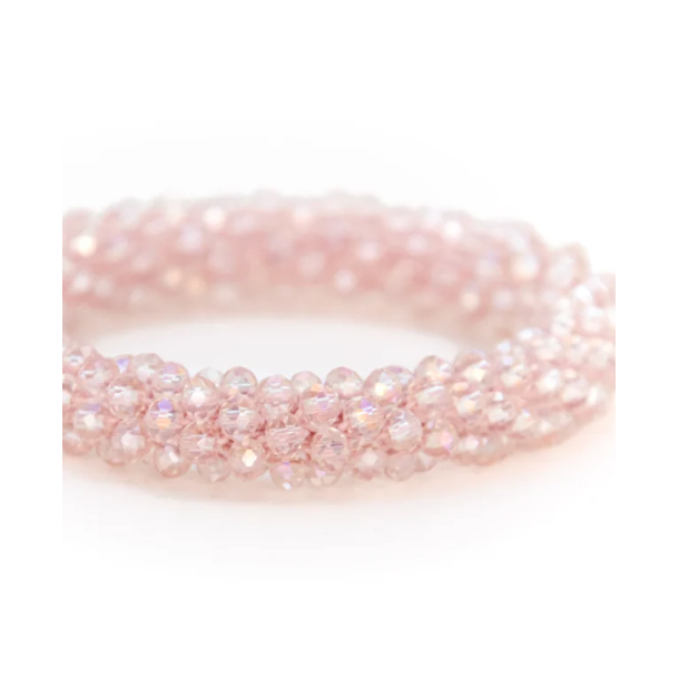 Rosy Pink BellinOxx Dalera h�rpynt med imitationskrystaller