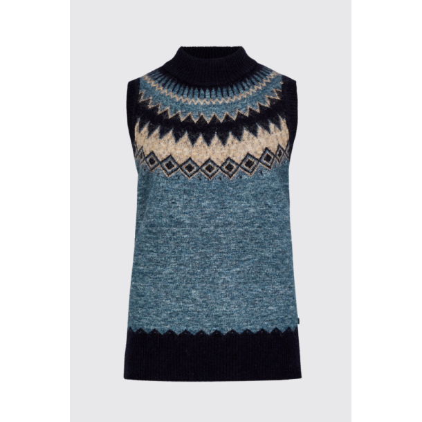 Dubarry Doyle Fair Isle strikvest