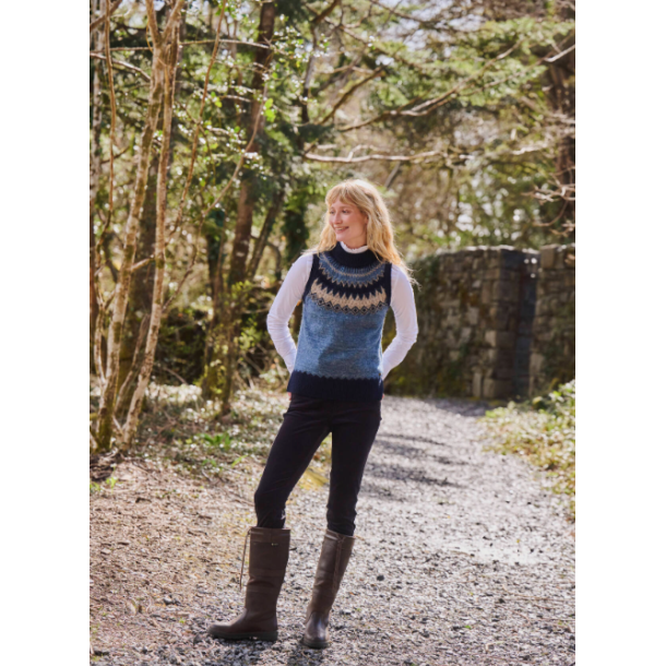 Dubarry Doyle Fair Isle strikvest