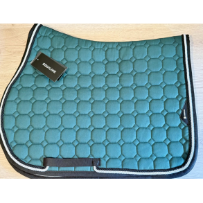 Equiline Octagon Egene  flaskegr�nt sadelunderlag spring