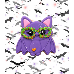Candy Horse Halloween Flagermus hestekiks