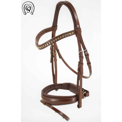 OS Comfort XS trense Havanna brun