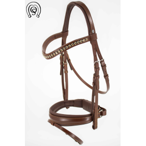 OS Comfort XS trense Havanna brun