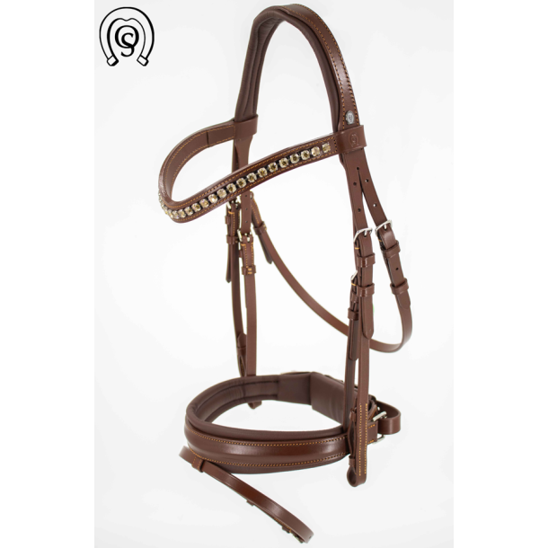 OS Comfort XS trense Havanna brun