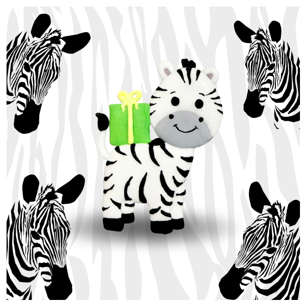 Candy Horse Iced Zebra hestekiks