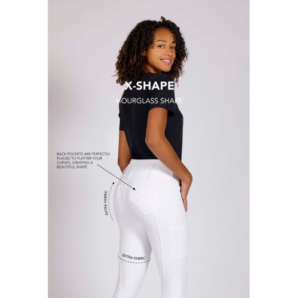 Kingsland Khloe X-shape ridebukser fuldgrip