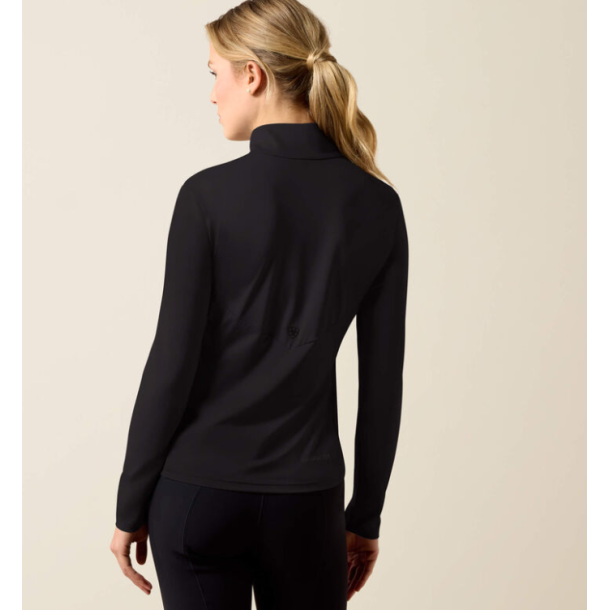 Sort Ariat LunaVeil ridebluse set bagfra