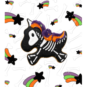 Candy Horse Halloween Konik-�nden skelet hestekiks