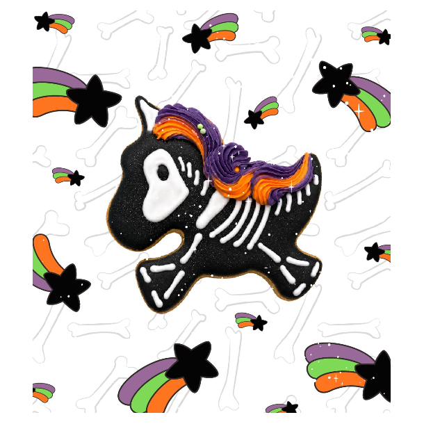 Candy Horse Halloween Konik-�nden skelet hestekiks
