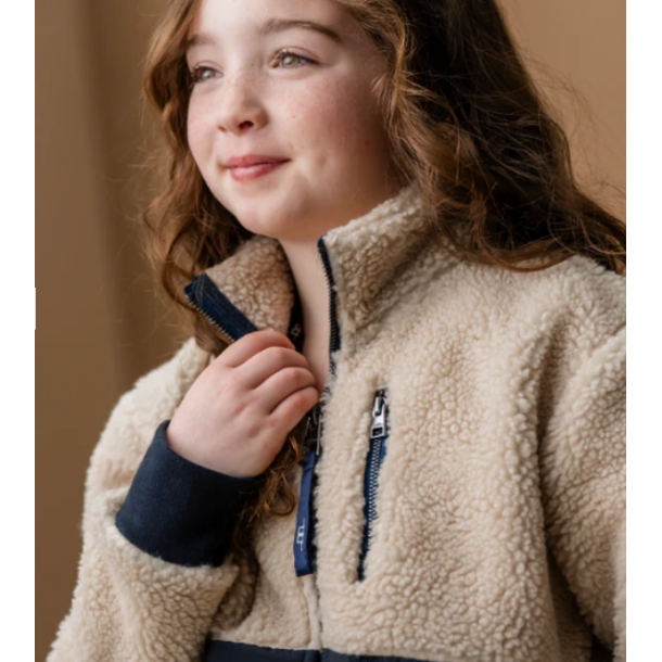 AA Kids Lori zip through fleece junior