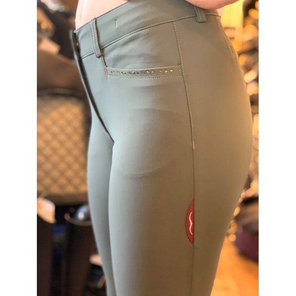 Animo Naloc winning line ridebukser m bling og kn�grip