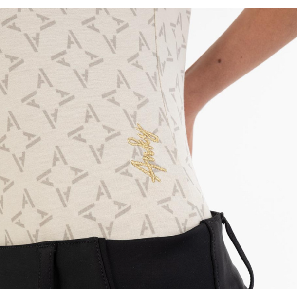 Anky Printed kort�rmet bluse