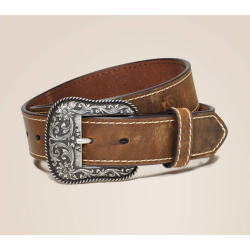 Ariat klassisk l�derb�lte countrystyle