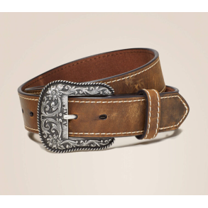 Ariat klassisk l�derb�lte countrystyle