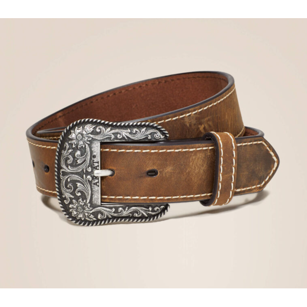 Ariat klassisk l�derb�lte countrystyle