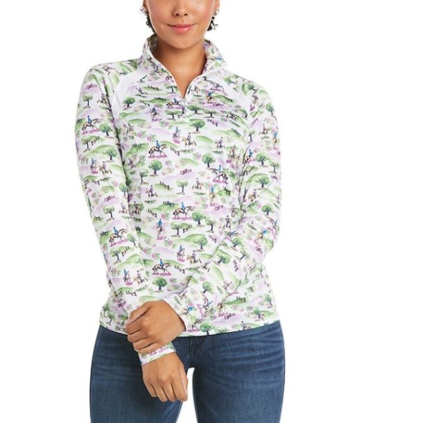 Ariat sunstopper 2.0 1/4 zip dame