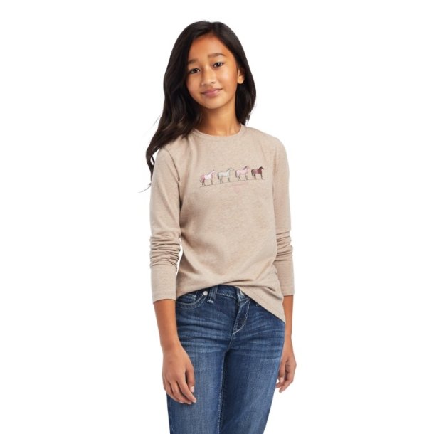 Ariat lang�rmet t-shirt junior AW22