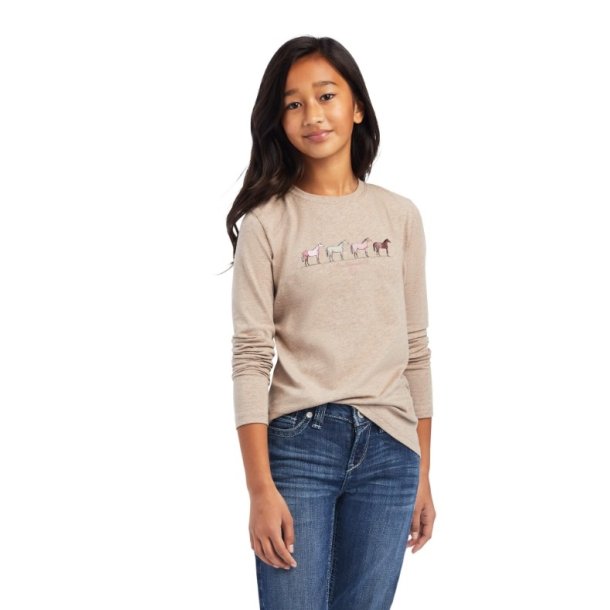 Ariat lang�rmet t-shirt junior AW22