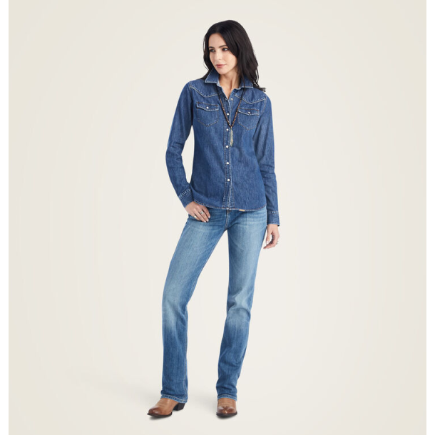 Ariat Farriday denim skjorte