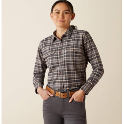 Ariat Rebar durastretch flannel skjorte dame
