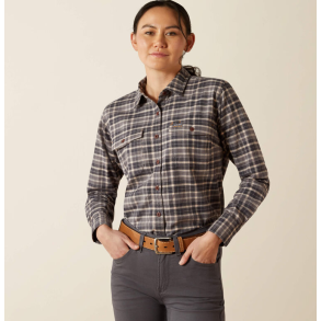 Ariat Rebar durastretch flannel skjorte dame