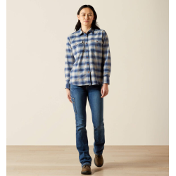 Ariat Rebar durastretch flannel skjorte dame