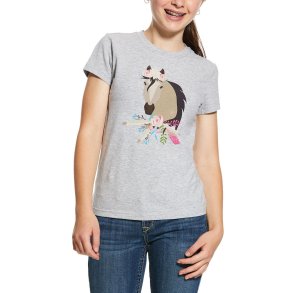 Ariat Girls Bohemian Horse T-shirt SS20