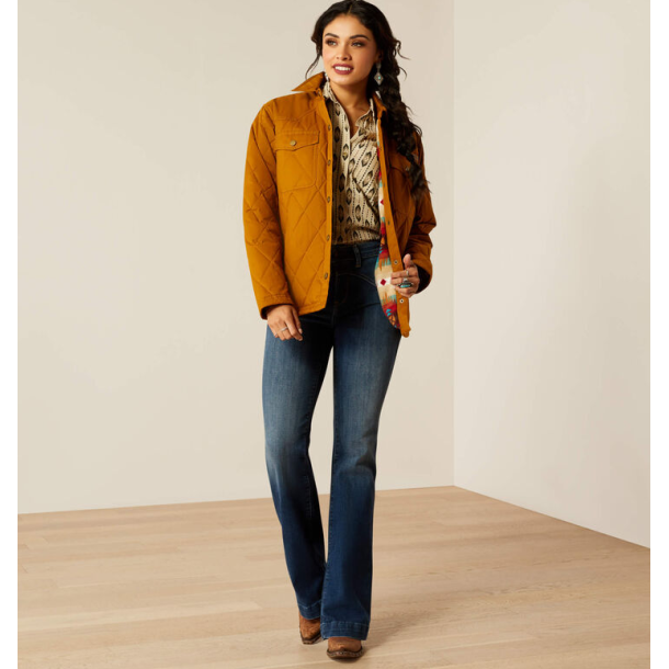 Ariat Grizzly kviltet skjorte jakke