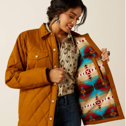 Ariat Grizzly kviltet skjorte jakke