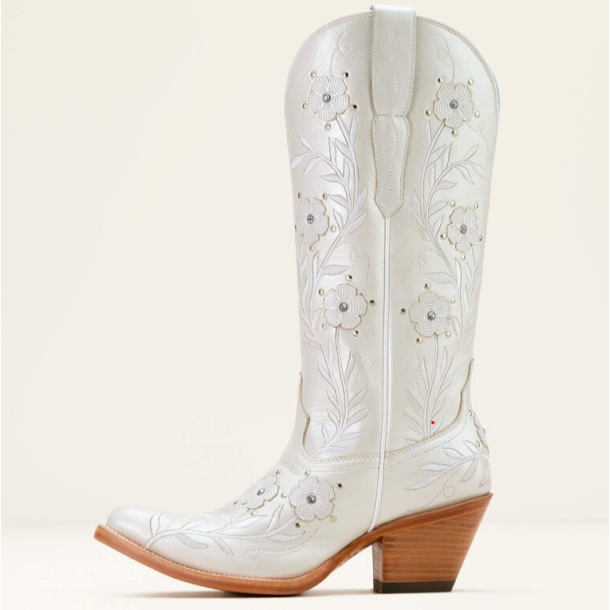Ariat Romance Pearly white western st�vler