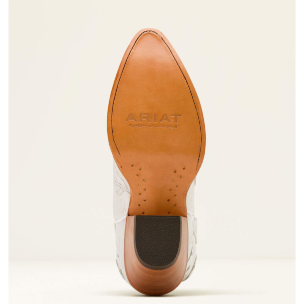 Ariat Romance Pearly white western st�vler