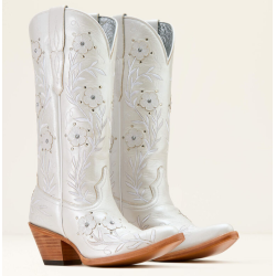 Ariat Romance Pearly white western st�vler