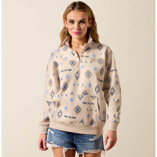 Ariat Sapphire 1/2 zip sweatshirt