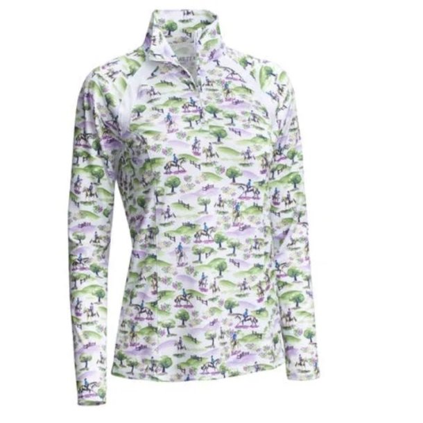 Ariat sunstopper 2.0 1/4 zip dame