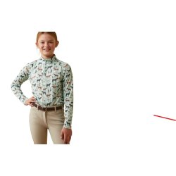 Ariat Youth Sunstopper Aqua Herd SS23