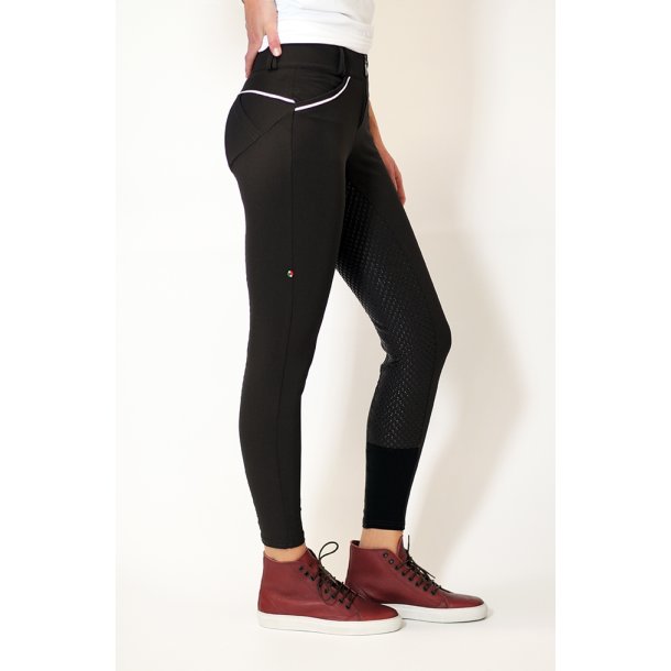 For Horses Misti Ridebukser med fuld grip