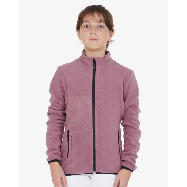 Equestro Fleece Sweatshirt med lynl�s junior
