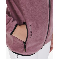 Equestro Fleece Sweatshirt med lynl�s junior