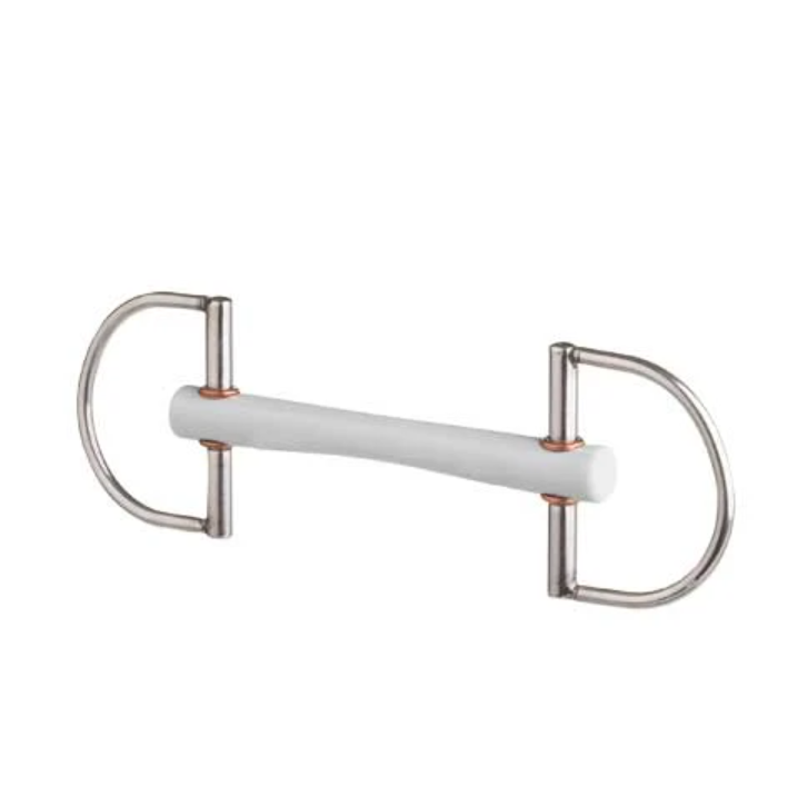 Beris D-ring mullen mouth soft - Bid - Tattersall Rideudstyr ApS