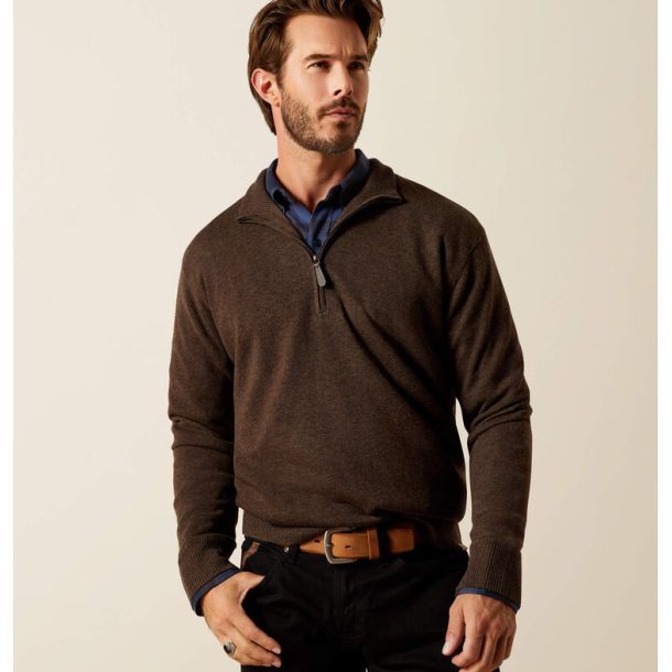Ariat Bolinas 1/4 zip sweater herre