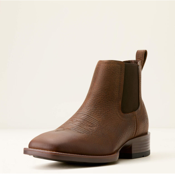 Ariat Booker Chelsea boot wide square toe westernstyle 