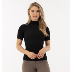 BR Elody riflet kort�rmet ridebluse SS24