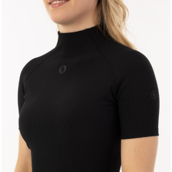 BR Elody riflet kort�rmet ridebluse SS24